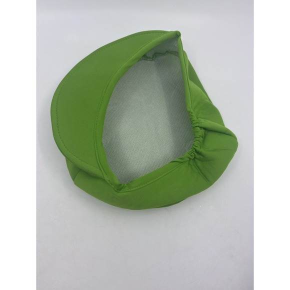 Super Mario Bros Luigi Hat Costume Cosplay Adult Size Elastic Green Cap - Picture 6 of 6